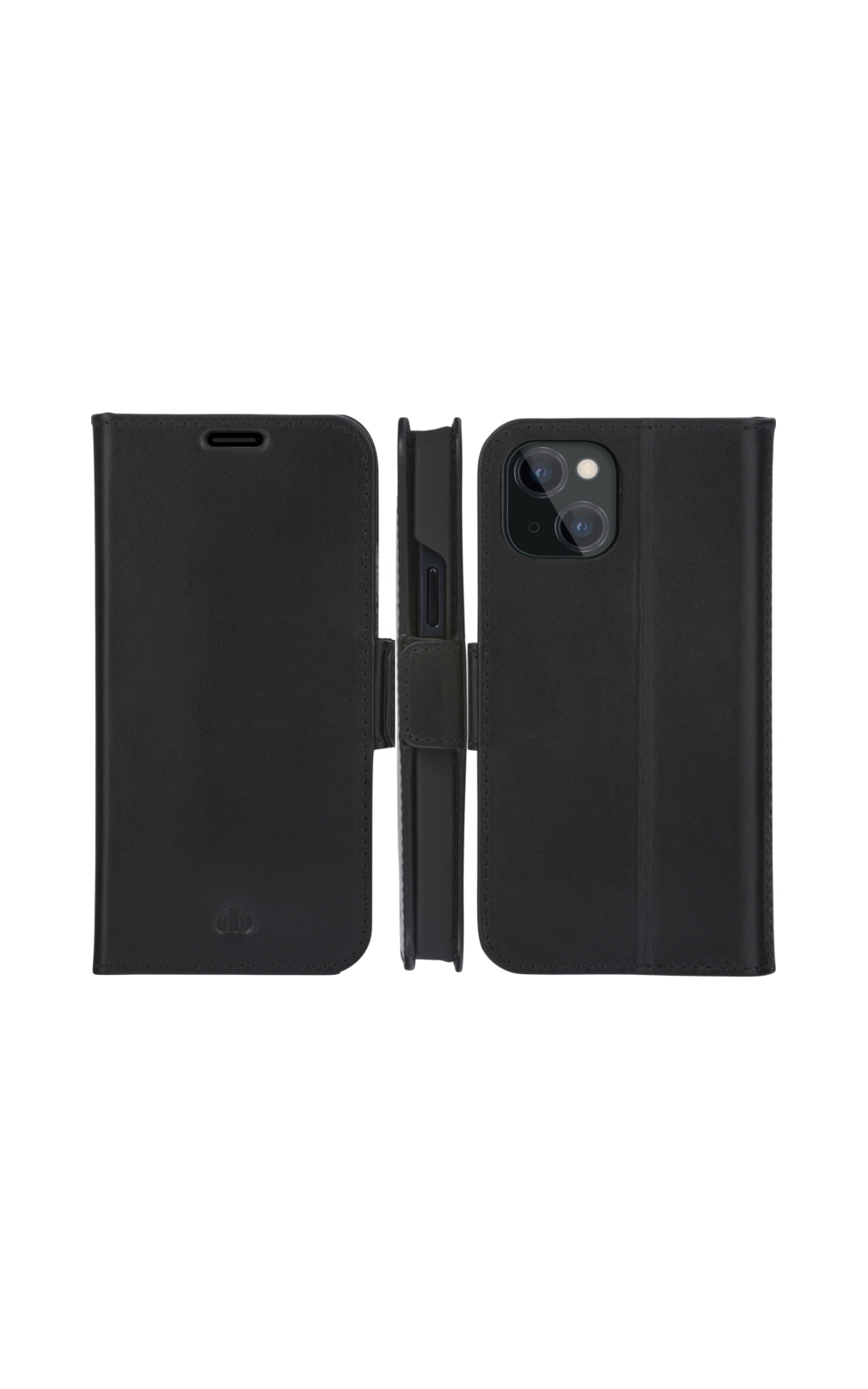 dbramante1928 Copenhagen Slim coque de protection pour téléphones portables 13,7 cm (5.4") Étui avec portefeuille Noir
