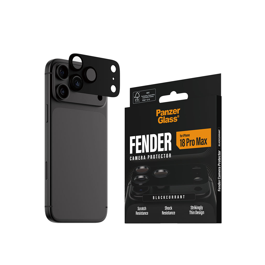 PanzerGlass ® Fender Camera Lens Protector Blackcurrant iPhone 2026 Pro Max Protection d'écran transparent 1 pièce(s) - vue 2