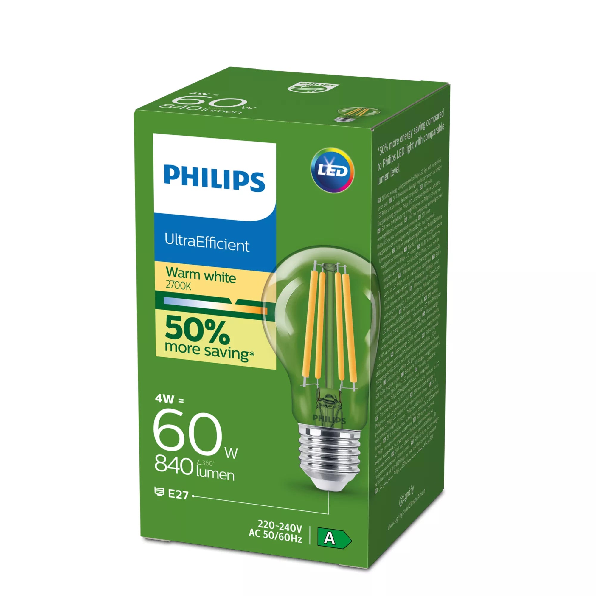 Philips 8721103054814 ampoule LED 4 W E27
