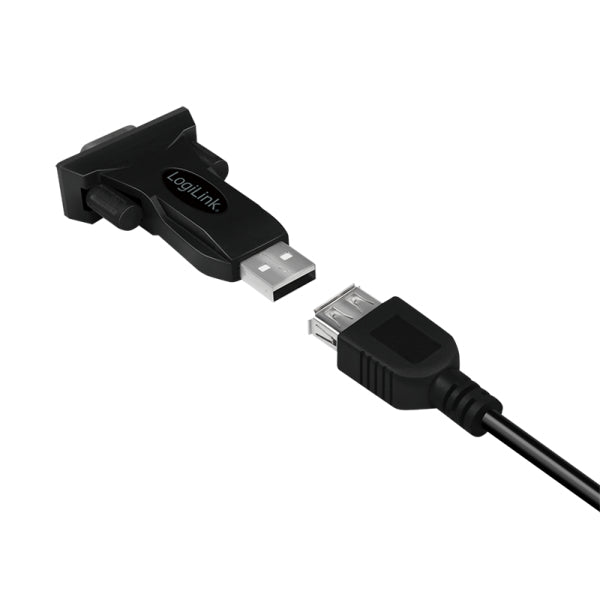 LogiLink AU0002F carte et adaptateur d'interfaces RS-232, USB 2.0