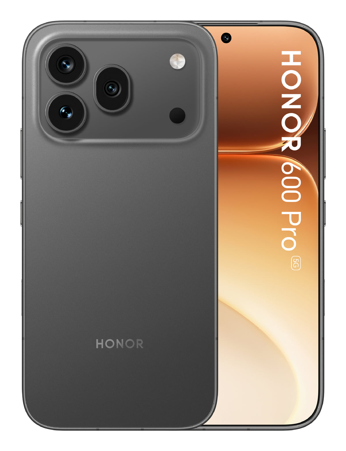 Smartphone Honor 600 Pro 6.57" 5G, 12 Go RAM, 512 Go, 6400 mAh, Android 16.0, Noir
