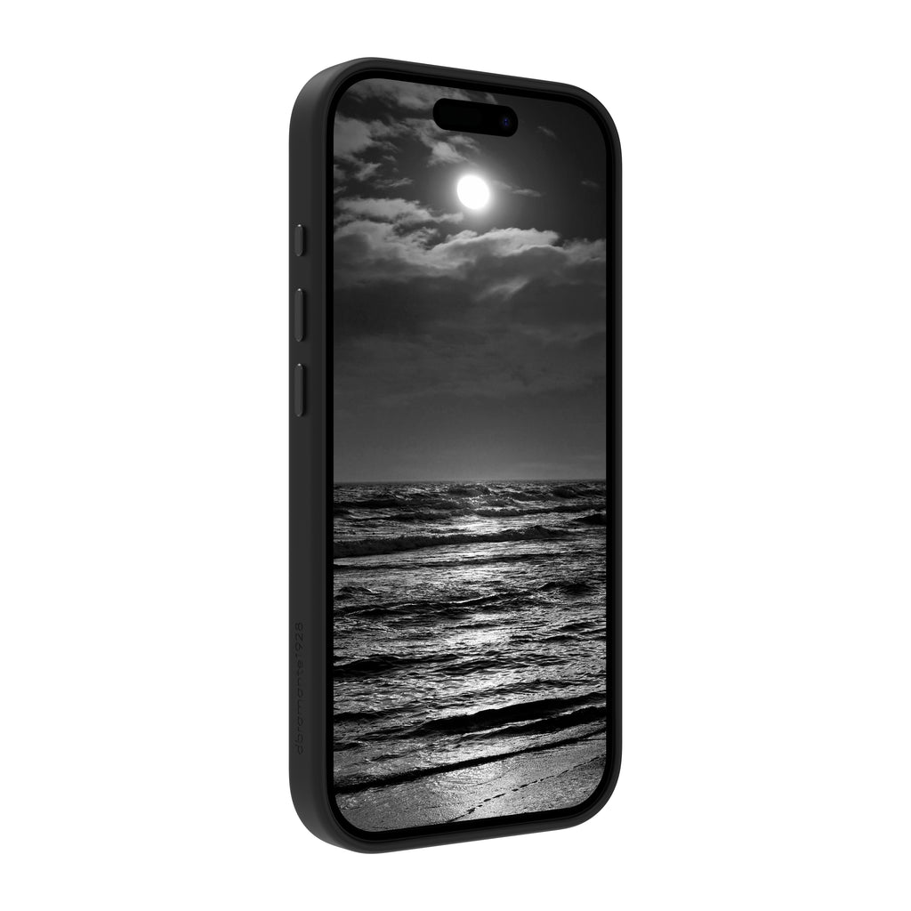 Coque de Protection Roskilde MS Kick ICON pour iPhone 17, Housse avec Support de Bureau, Noir