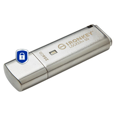 Kingston Technology IronKey Locker Plus 50 256 Go Chiffrement AES