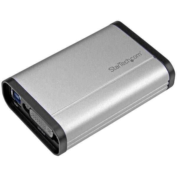 StarTech.com Boîtier d'acquisition vidéo DVI vers USB 3.0, 1080p 60 fps, Aluminium