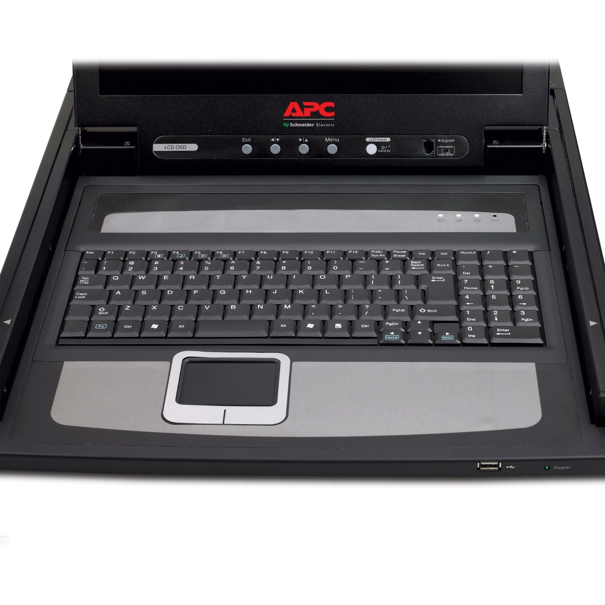 Console LCD pour Rack 17 Pouces avec Clavier et Souris, 1U