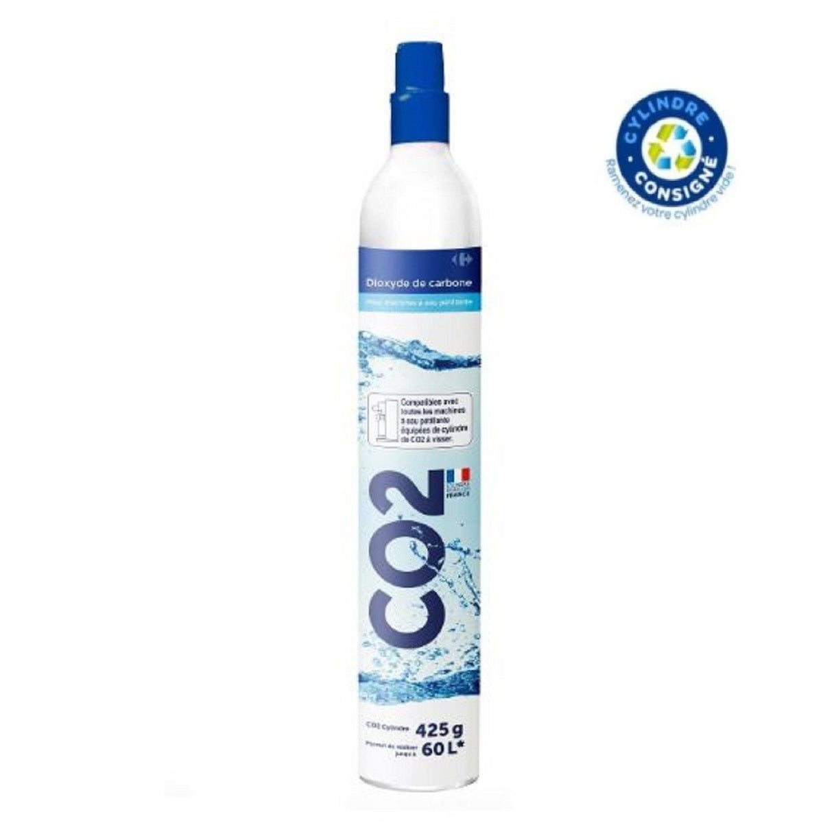 Cylindre Echange CO2 60L