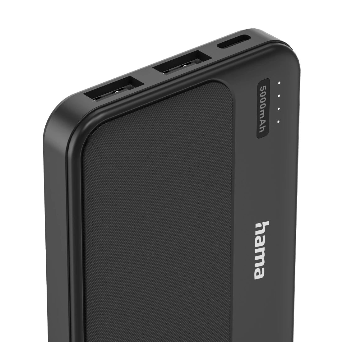 Hama Pocket 5 Lithium Polymère (LiPo) 5000 mAh Anthracite