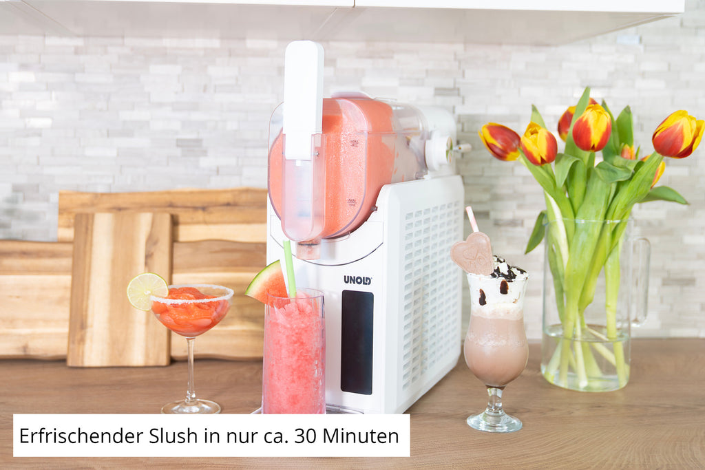 Unold Slush-Eismaschine Susi 48940 Compresseur pour sorbetière 2 L 220 W Blanc