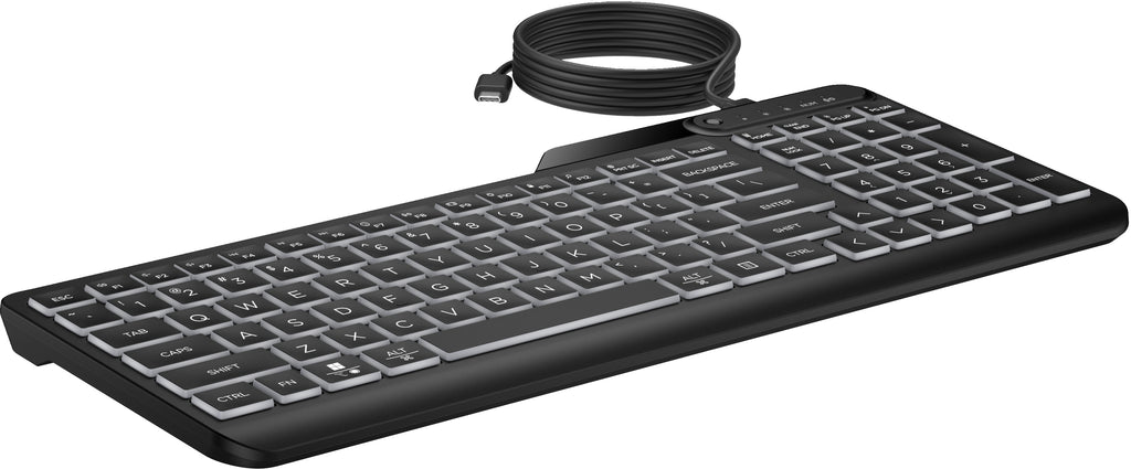 HP Clavier filaire rétroéclairé multi-appareil 405