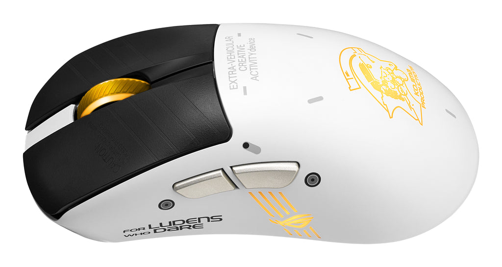 ASUS ROG Keris II Origin-KJP Souris Gaming Droitier RF Wireless, Bluetooth, USB Type-A, Optique 42000 DPI