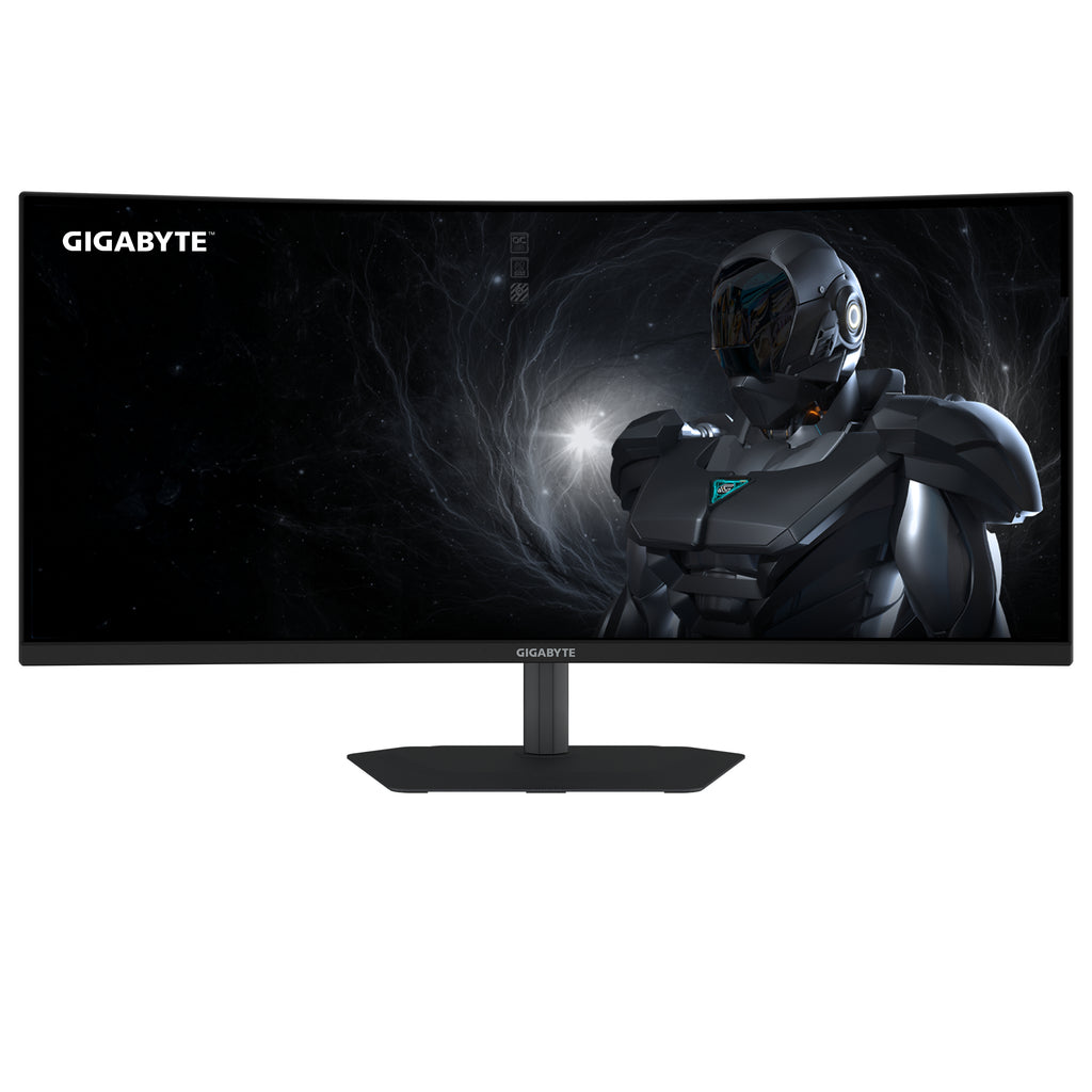 GIGABYTE G34WQC2 Moniteur Gaming Incurvé 34” WQHD - 3440 x 1440, 1500R, 200Hz, 1ms, 450 cd/m², AMD FreeSync Premium, Dis