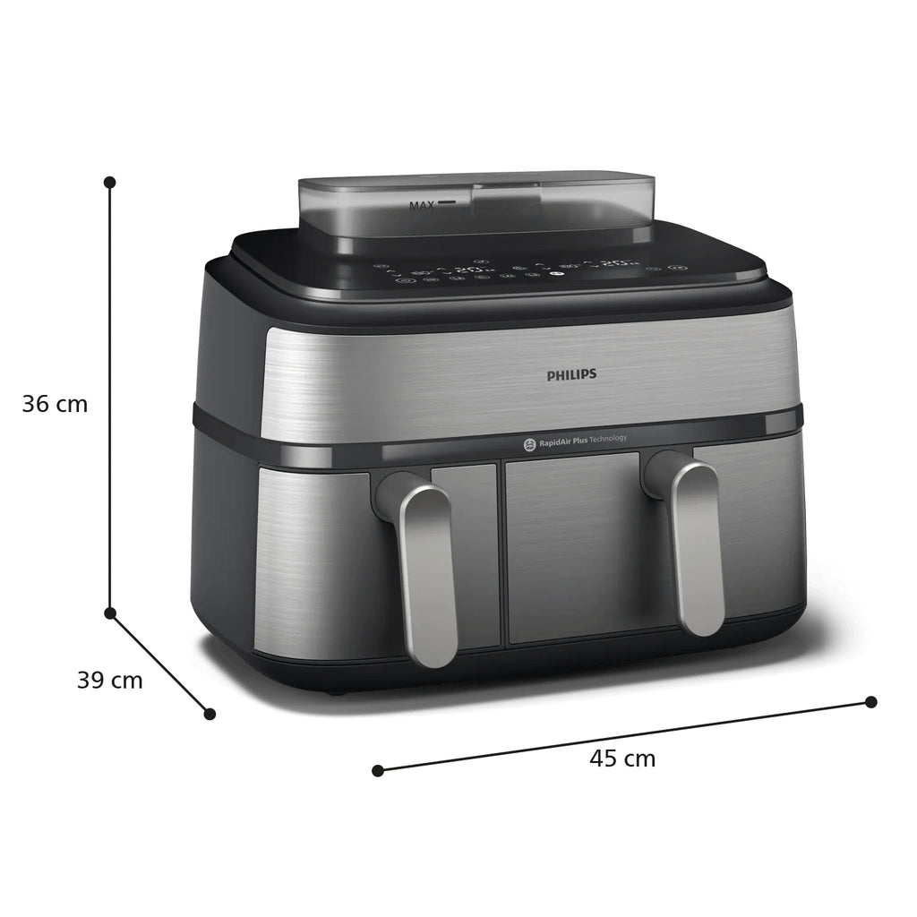 Philips Série 5000 Airfryer Double Bac à Vapeur 9L