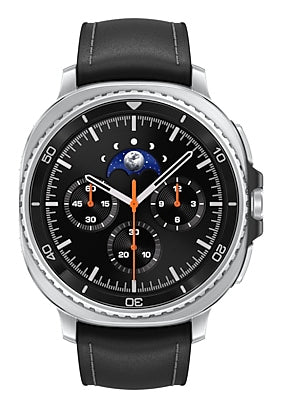 Samsung Samsung Galaxy Watch 8 Classic 3,3 cm (1.3") AMOLED 46 mm Numérique 438 x 438 pixels Écran tactile 4G Argent Wifi GPS (satellite)