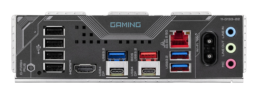 GIGABYTE X870 GAMING WIFI6 Carte Mère - Prend en charge les processeurs AMD Ryzen 9000, 8+2+2 phases VRM, jusqu'à 8000MHz DDR5 (OC), 1xPCIe 5.0 + 2xPCIe 4.0, Wi-Fi 6, LAN 2,5GbE, USB 4