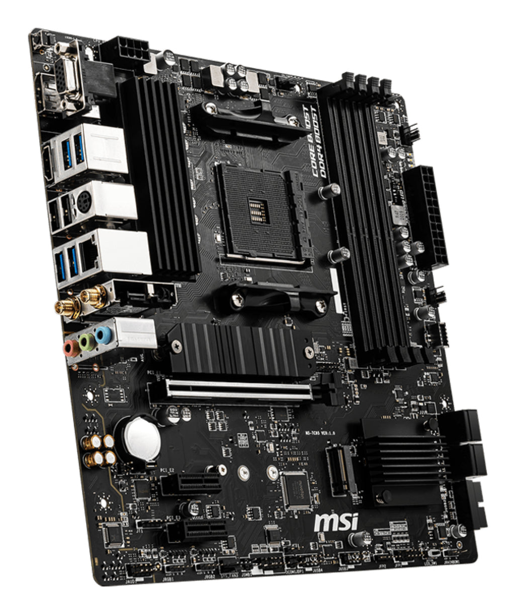 MSI B550M PRO-VDH WIFI Carte Mère AMD B550 Socket AM4 Micro ATX