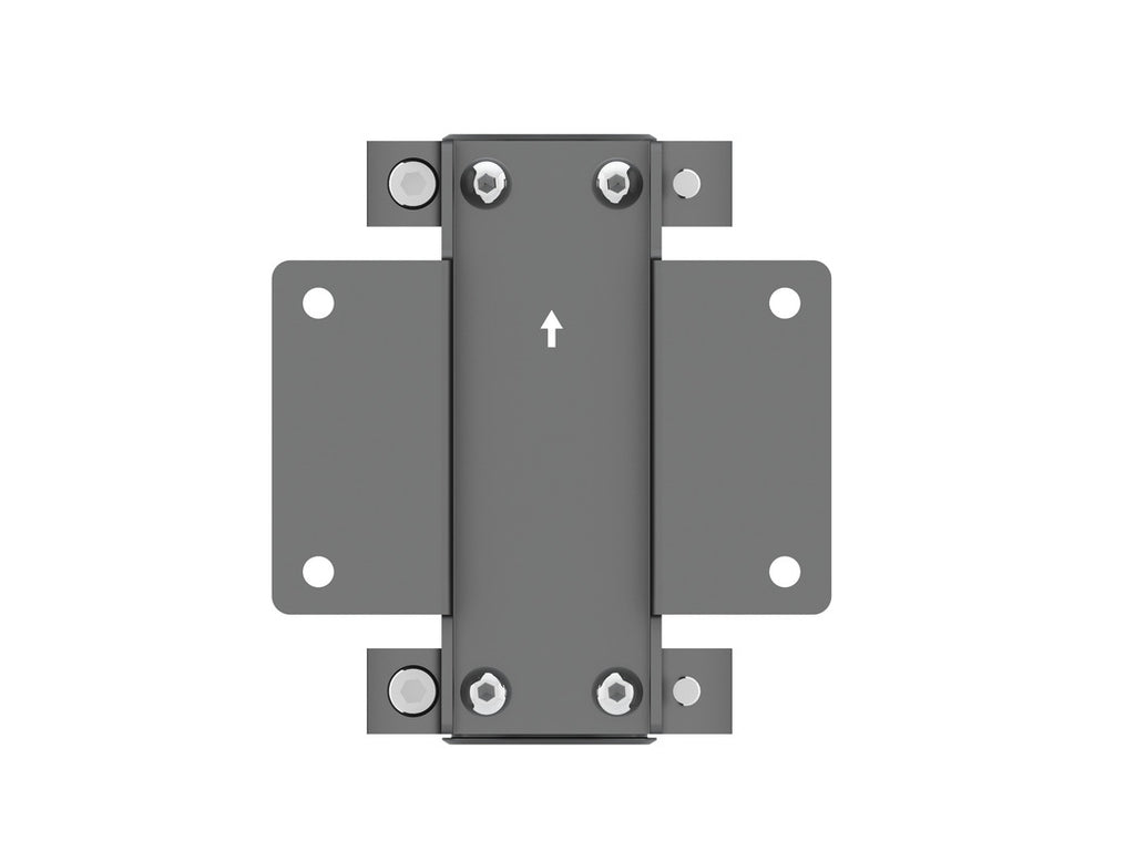Accessoire de Montage de Moniteur Multibrackets 3668, Collier de Serrage en Acier Noir