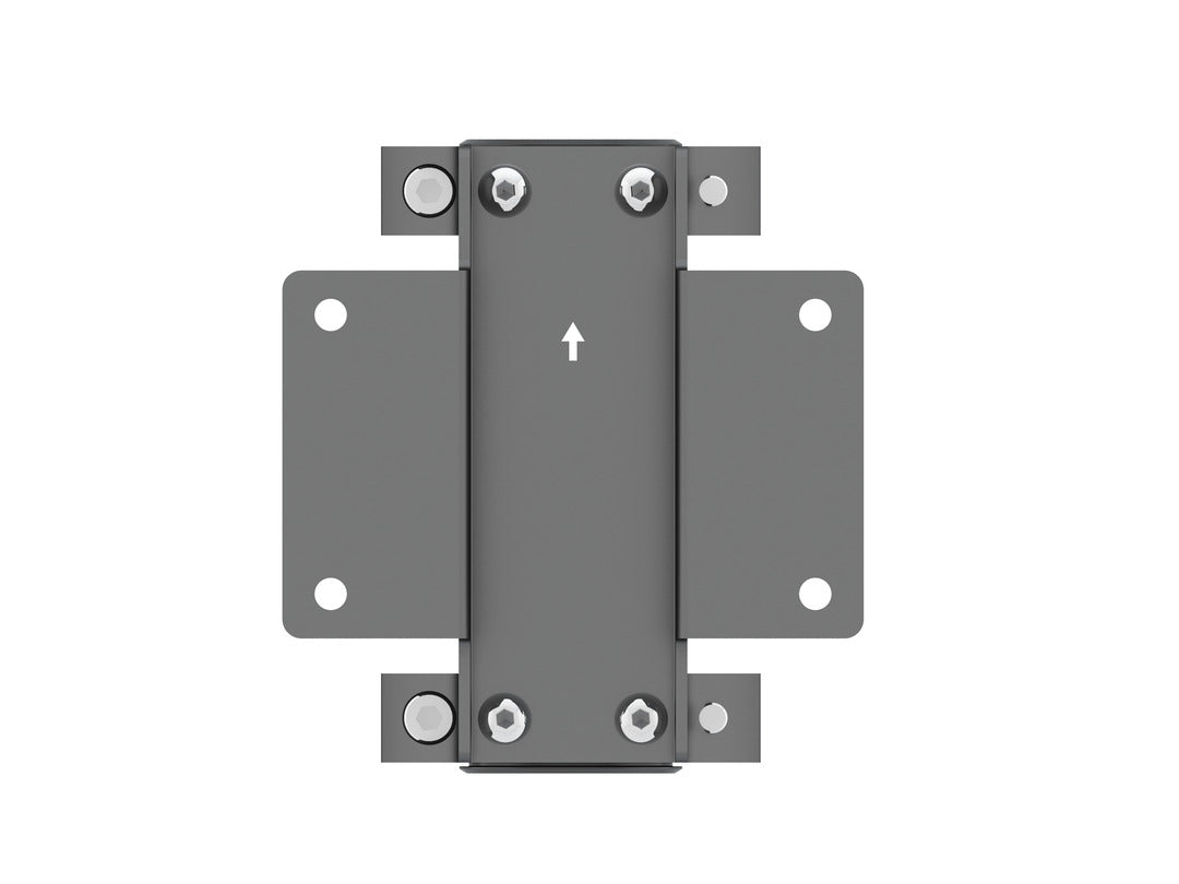 Accessoire de Montage de Moniteur Multibrackets 3668, Collier de Serrage en Acier Noir