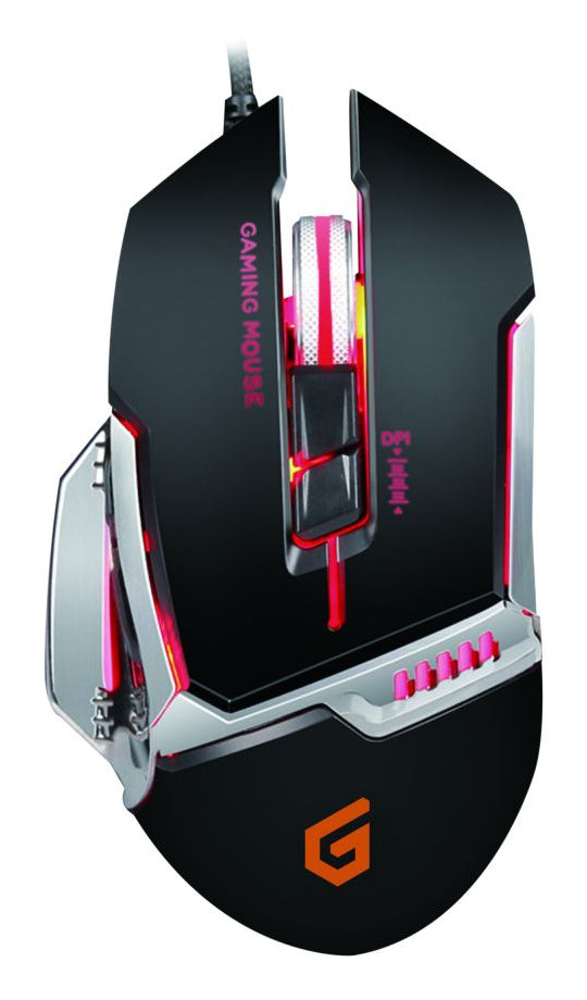 Conceptronic DJEBBEL 8 souris Gaming Droitier USB Type-A Optique 4000 DPI