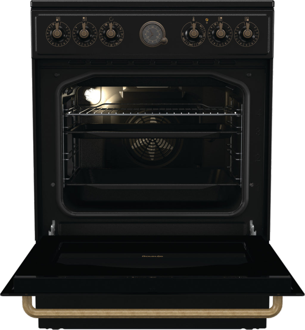 Gorenje GECS6B71CLB Cuisinière Electrique Céramique Noir