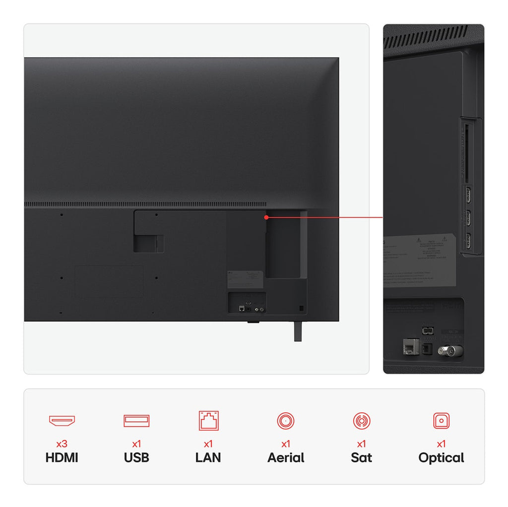 LG UHD AI 43UA75006LA 109,2 cm (43") 4K Ultra HD Smart TV Wifi Noir