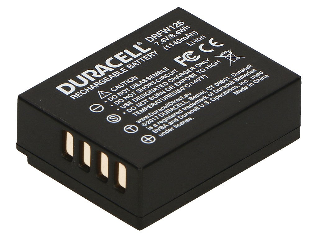 Duracell DRFW126 batterie de caméra/caméscope Lithium-Ion (Li-Ion) 1140 mAh