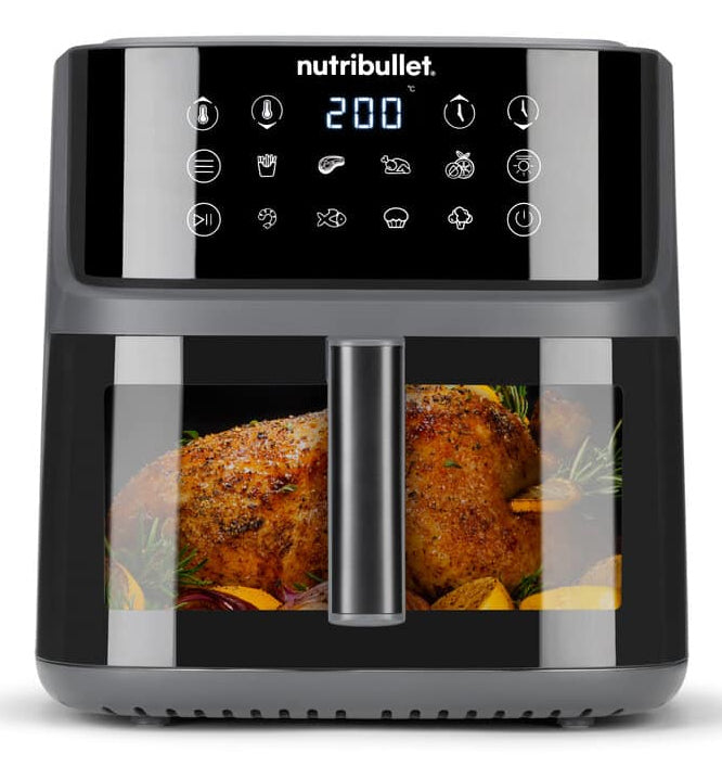 NutriBullet CrispLite Vision Unique 8 L Autonome 2000 W Friteuse d’air chaud Noir