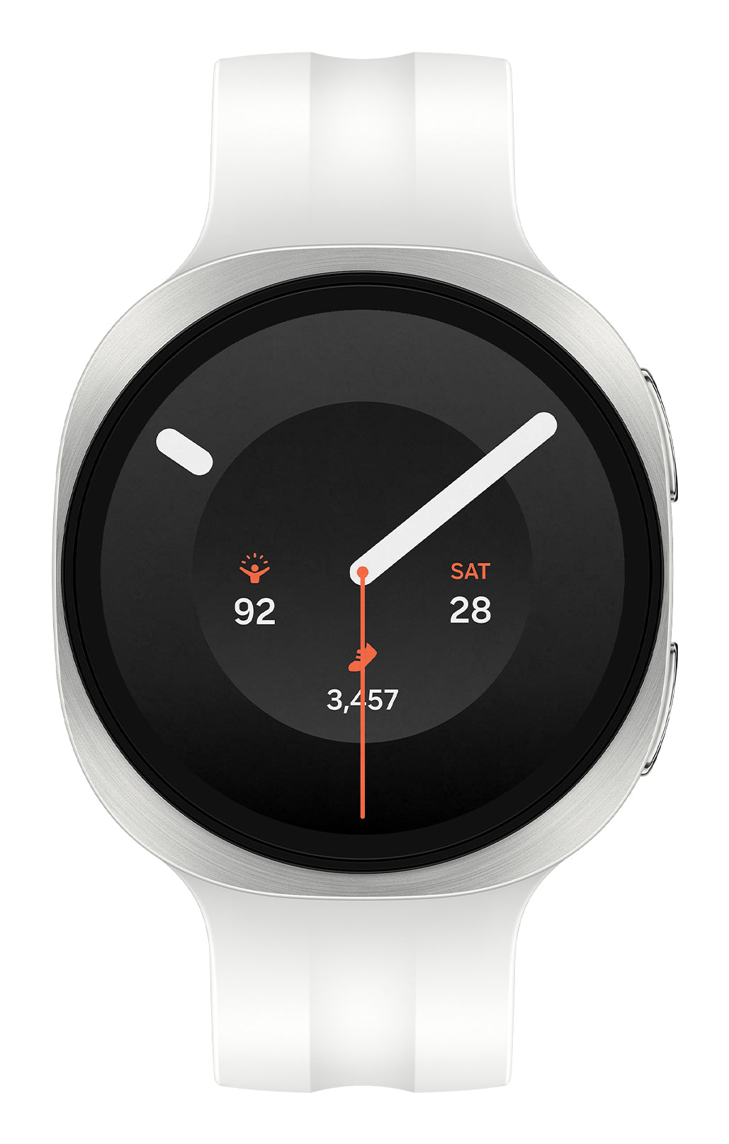 Samsung Galaxy Watch9 3,3 cm (1.3") AMOLED 40 mm Numérique 438 x 438 pixels Écran tactile Argent Wifi GPS (satellite)