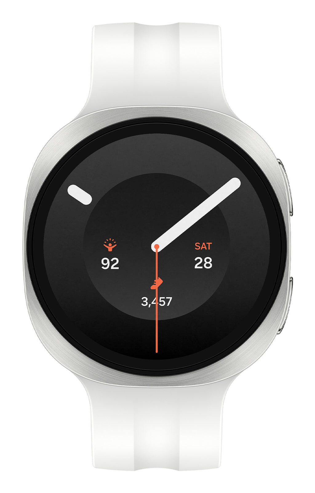 Samsung Galaxy Watch9 3,3 cm (1.3") AMOLED 40 mm Numérique 438 x 438 pixels Écran tactile Argent Wifi GPS (satellite) - vue 2