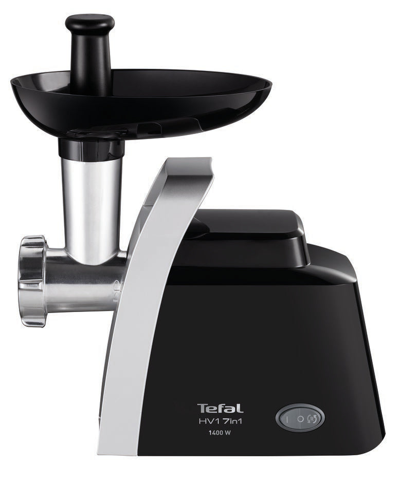 Tefal HV1 NE1098 hachoir 1400 W Noir, Argent