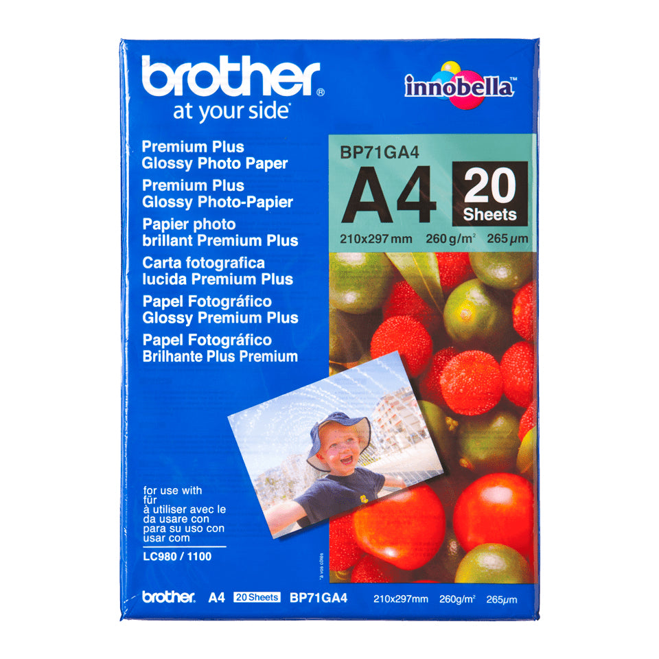 Brother BP-71GA4 A4 Bleu, Rouge