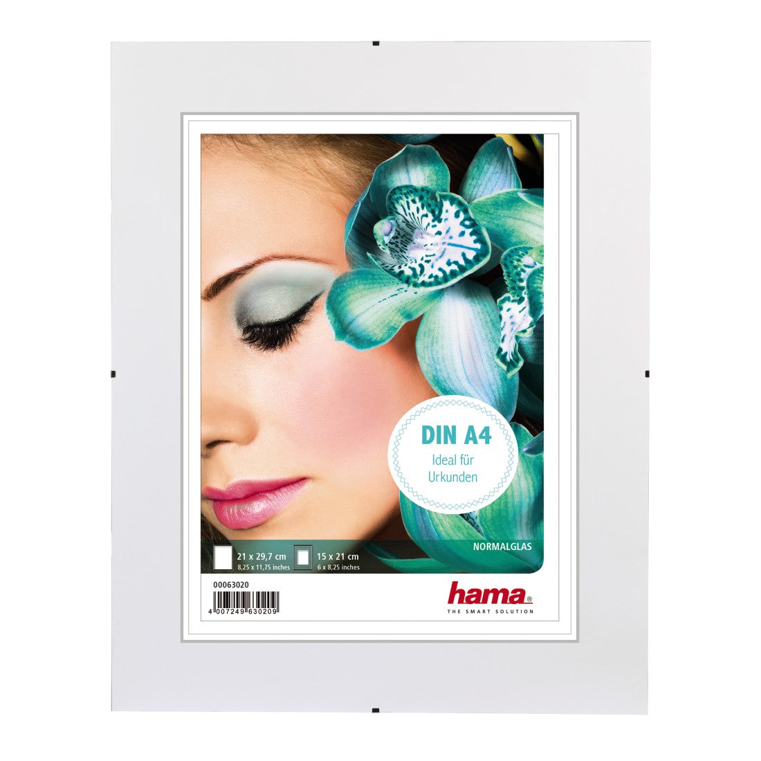 Hama 00063020 cadre photos Cadre pour une seule photo Transparent