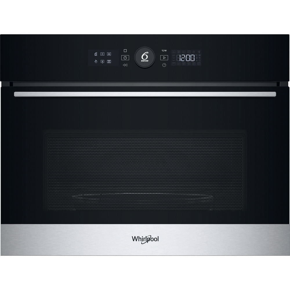 Whirlpool WMW57DHMX Noir, Acier inoxydable Micro-onde combiné Intégré 40 L 900 W