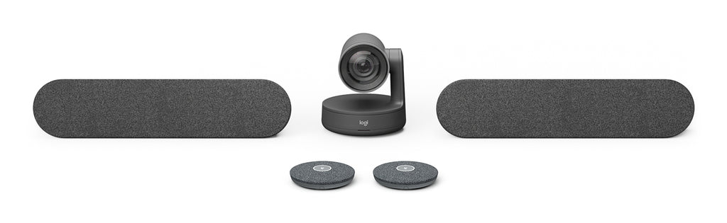 Logitech Rally Plus Système de Visioconférence avec Microphones