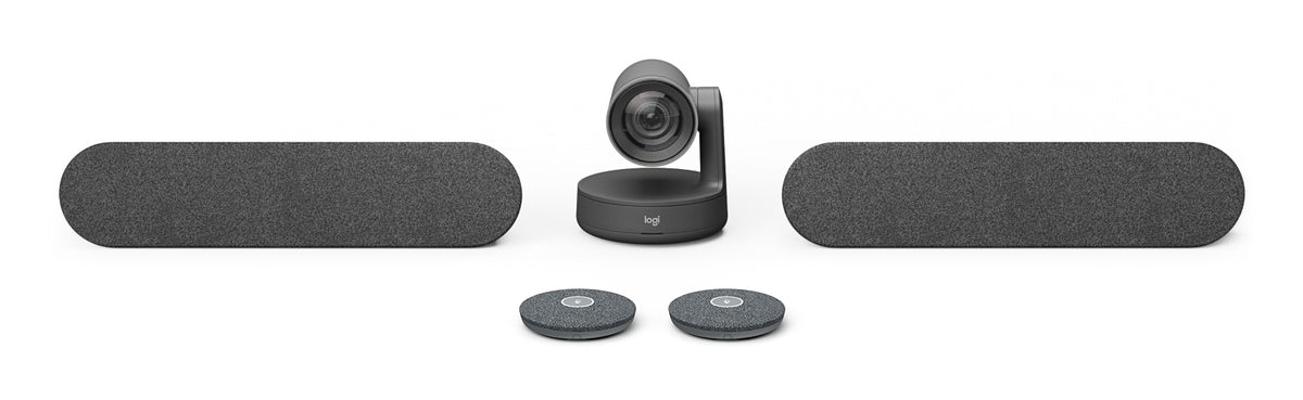 Logitech Rally Plus Système de Visioconférence avec Microphones