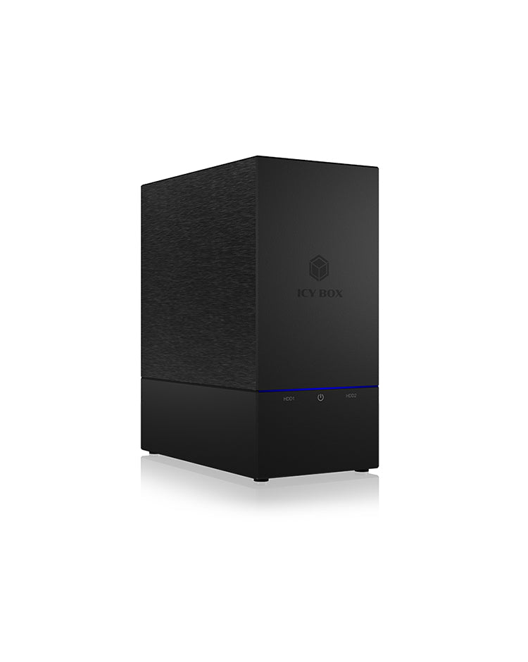 ICY BOX IB-RD3621-C31 boîtier de disques 0 To Bureau Noir