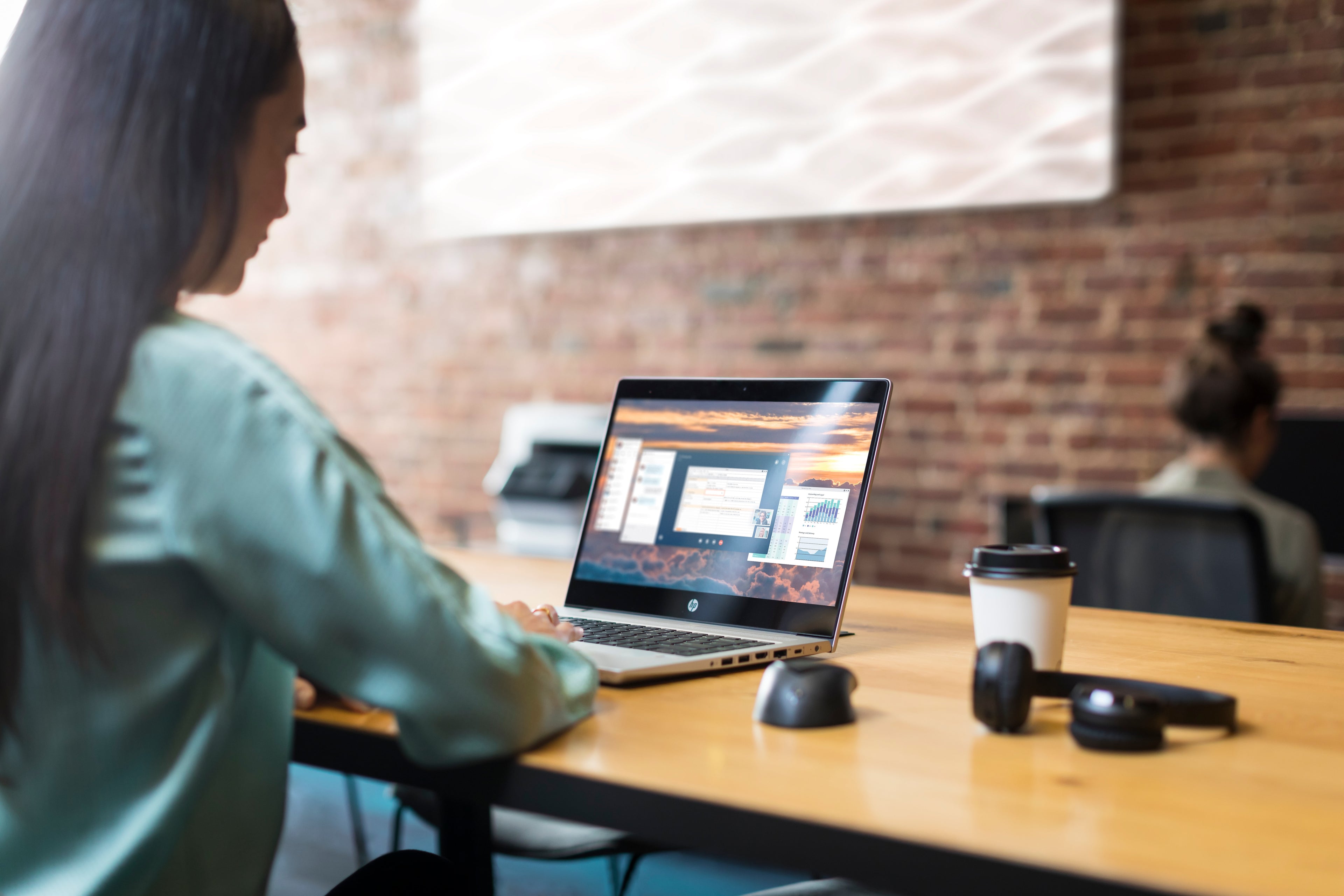 HP Souris USB avec lecture des empreintes digitales
