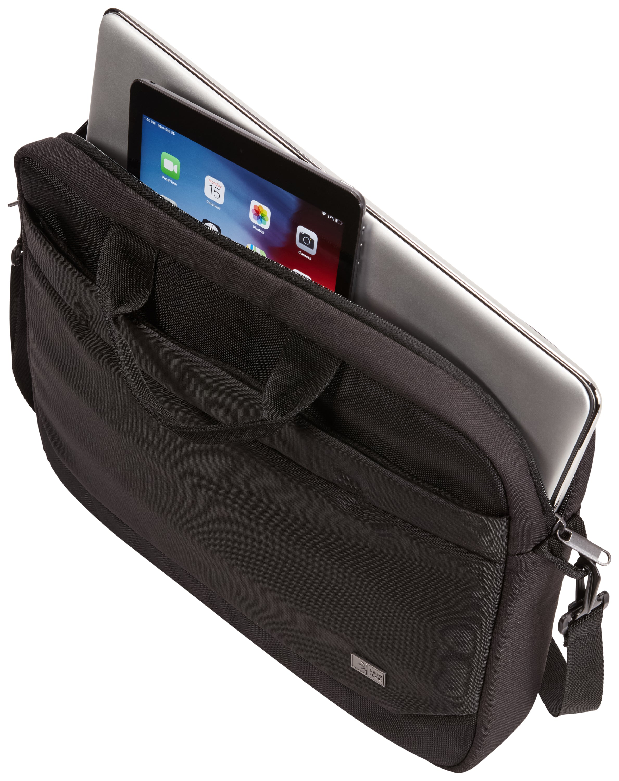 Case Logic Advantage ADVA-116 Black 39,6 cm (15.6") Sac Messenger Noir