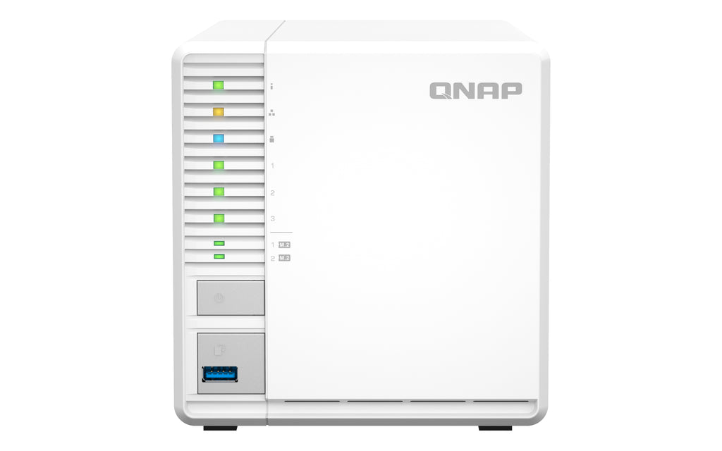 QNAP TS-364 NAS Tower Intel Celeron N5095 8 Go DDR4 Blanc