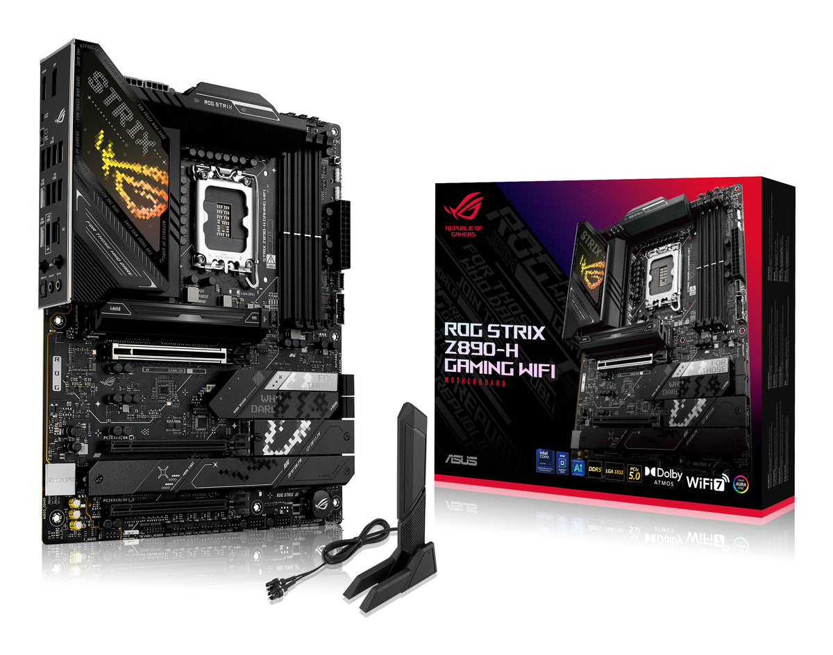 ASUS ROG STRIX Z890-H GAMING WIFI Carte Mère Intel Z890 LGA 1851 ATX
