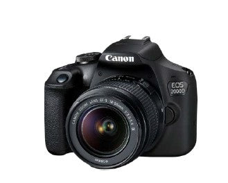 Canon EOS 2000D BK 18-55 IS II EU26 Kit d'appareil-photo SLR 24,1 MP CMOS 6000 x 4000 pixels Noir