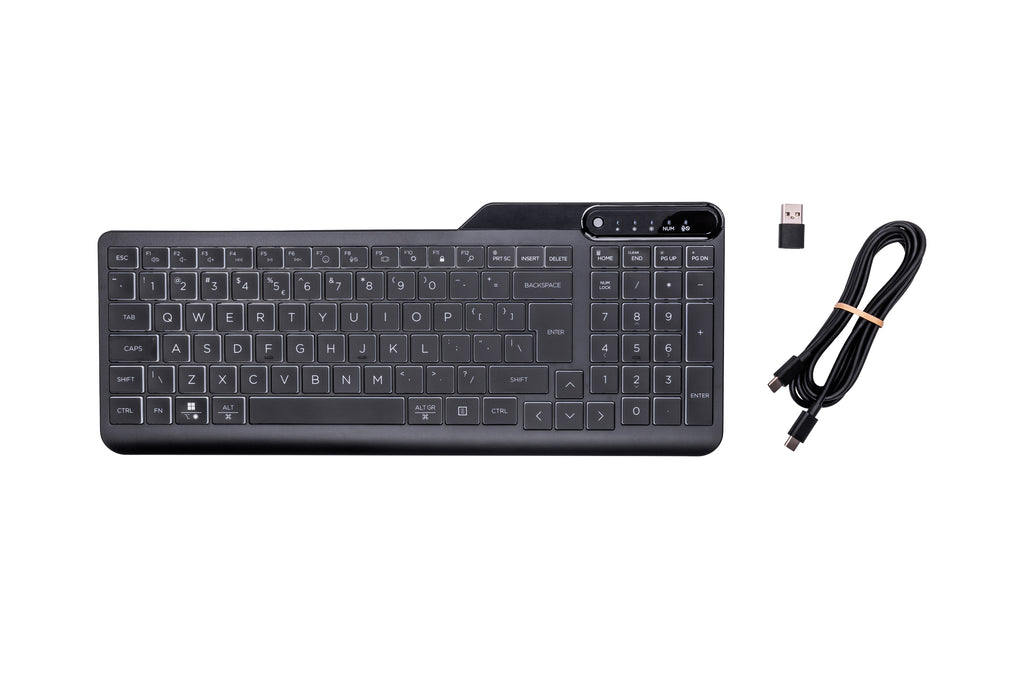 HP Clavier filaire rétroéclairé 400