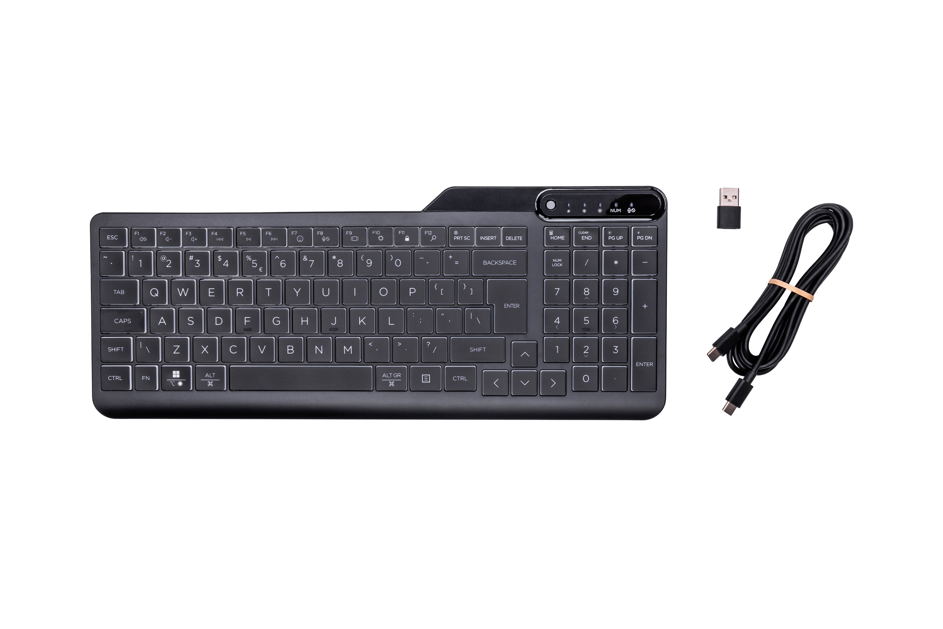 HP Clavier filaire rétroéclairé 400
