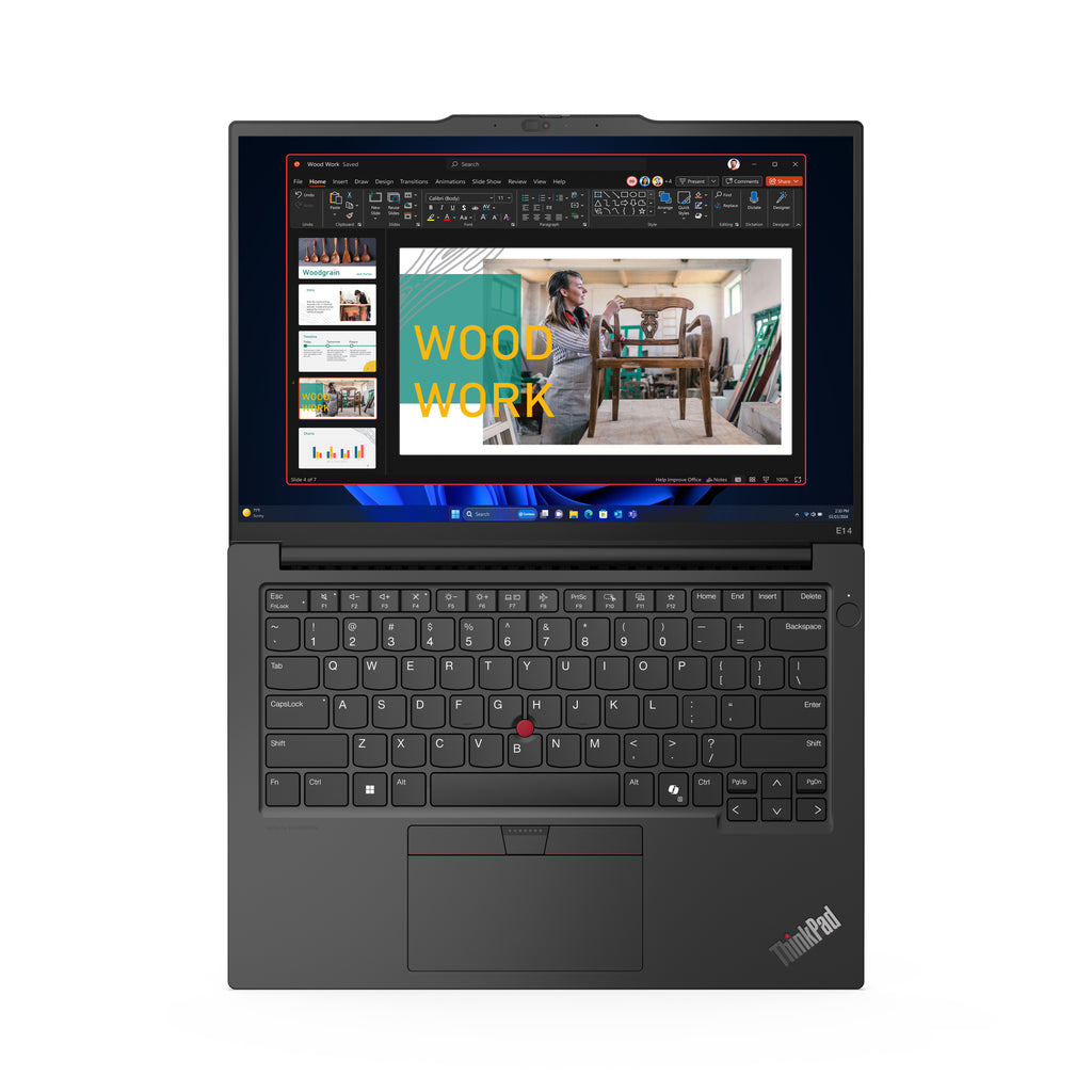 Lenovo ThinkPad E14 Gen 6 (Intel) Intel Core Ultra 5 125U Ordinateur portable 35,6 cm (14") WUXGA 16 Go DDR5-SDRAM 512 Go SSD Wi-Fi 6E (802.11ax) Windows 11 Pro Nordique Noir