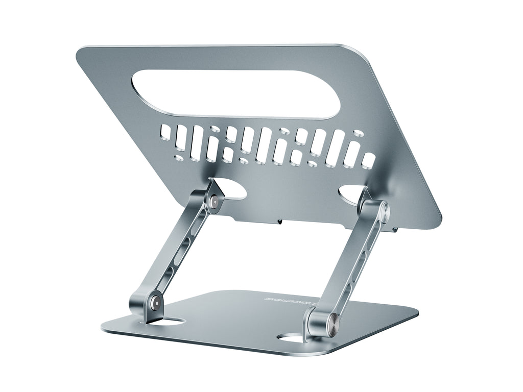 Conceptronic THANA10G Support pour Ordinateur Portable 17 pouces, Aluminium, Gris