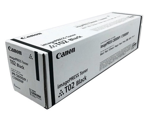 Canon T02 Cartouche de Toner Originale, Noir