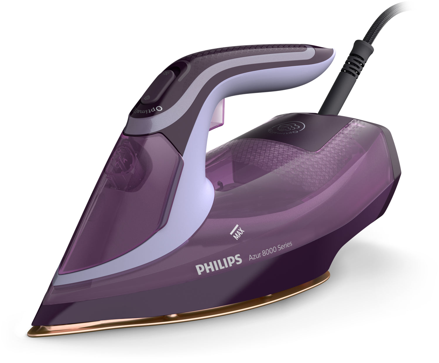 Philips 8000 series DST8021/30 fer à repasser Fer à vapeur Semelle SteamGlide Elite 3000 W Violet