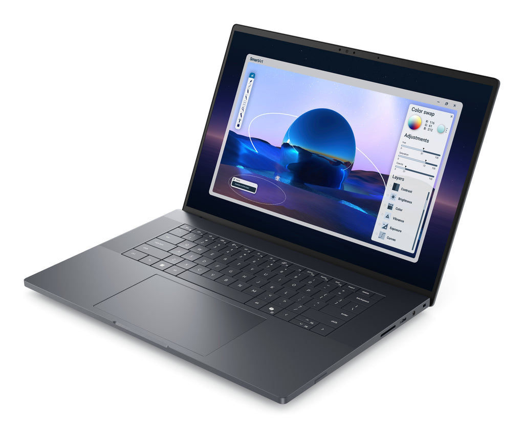 DELL Pro Max 16 Premium MA16250 Intel Core Ultra 9 285H Station de travail mobile 40,6 cm (16") Full HD+ 64 Go LPDDR5x-SDRAM 1 To SSD NVIDIA RTX PRO 2000 Blackwell Wi-Fi 7 (802.11be) Windows 11 Pro Nordique Noir