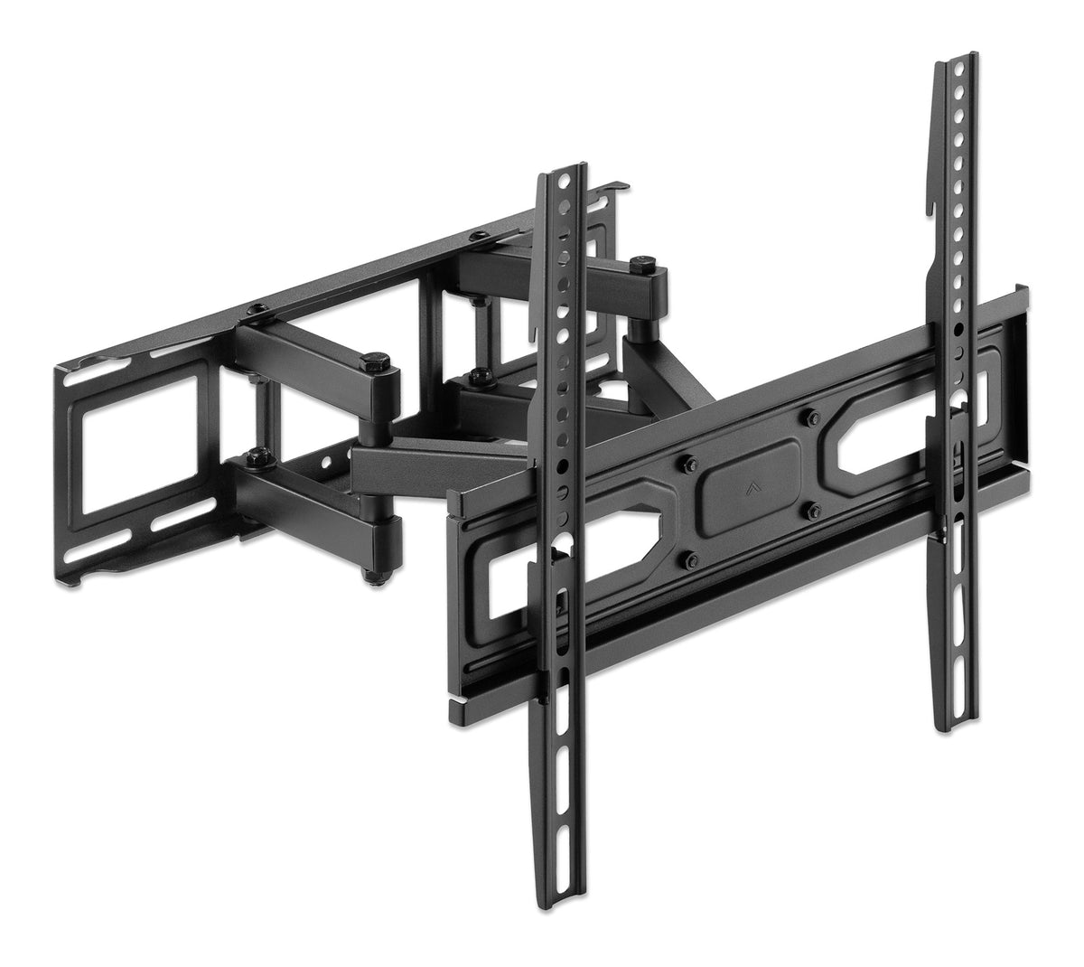 Manhattan Support Mural Articulé pour TV et Moniteurs 32" à 55", VESA 100x100 à 400x400 mm, Charge Max 40 kg, Noir