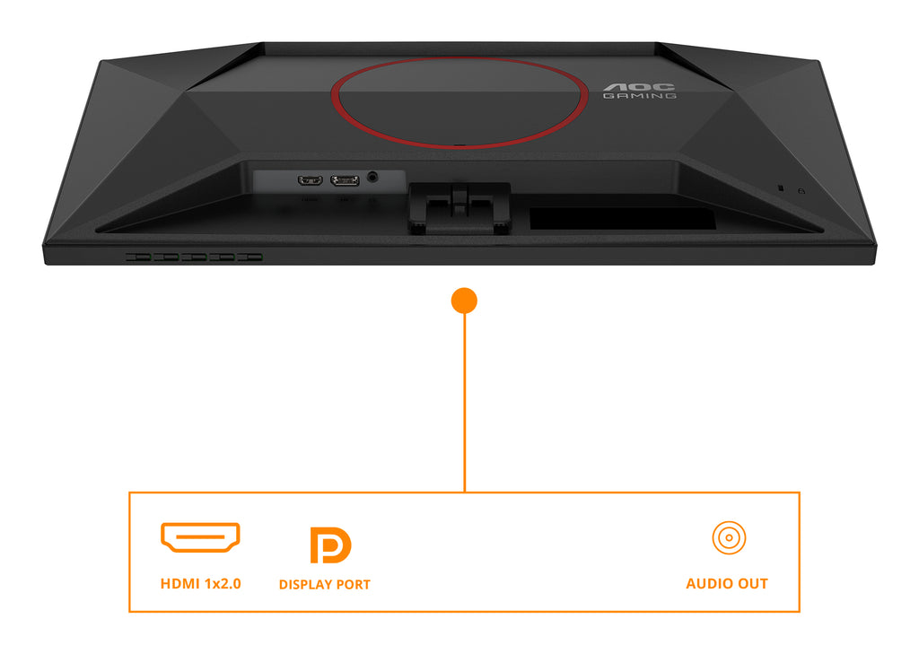 AOC G4 24G42E écran plat de PC 60,5 cm (23.8") 1920 x 1080 pixels Full HD LCD Noir
