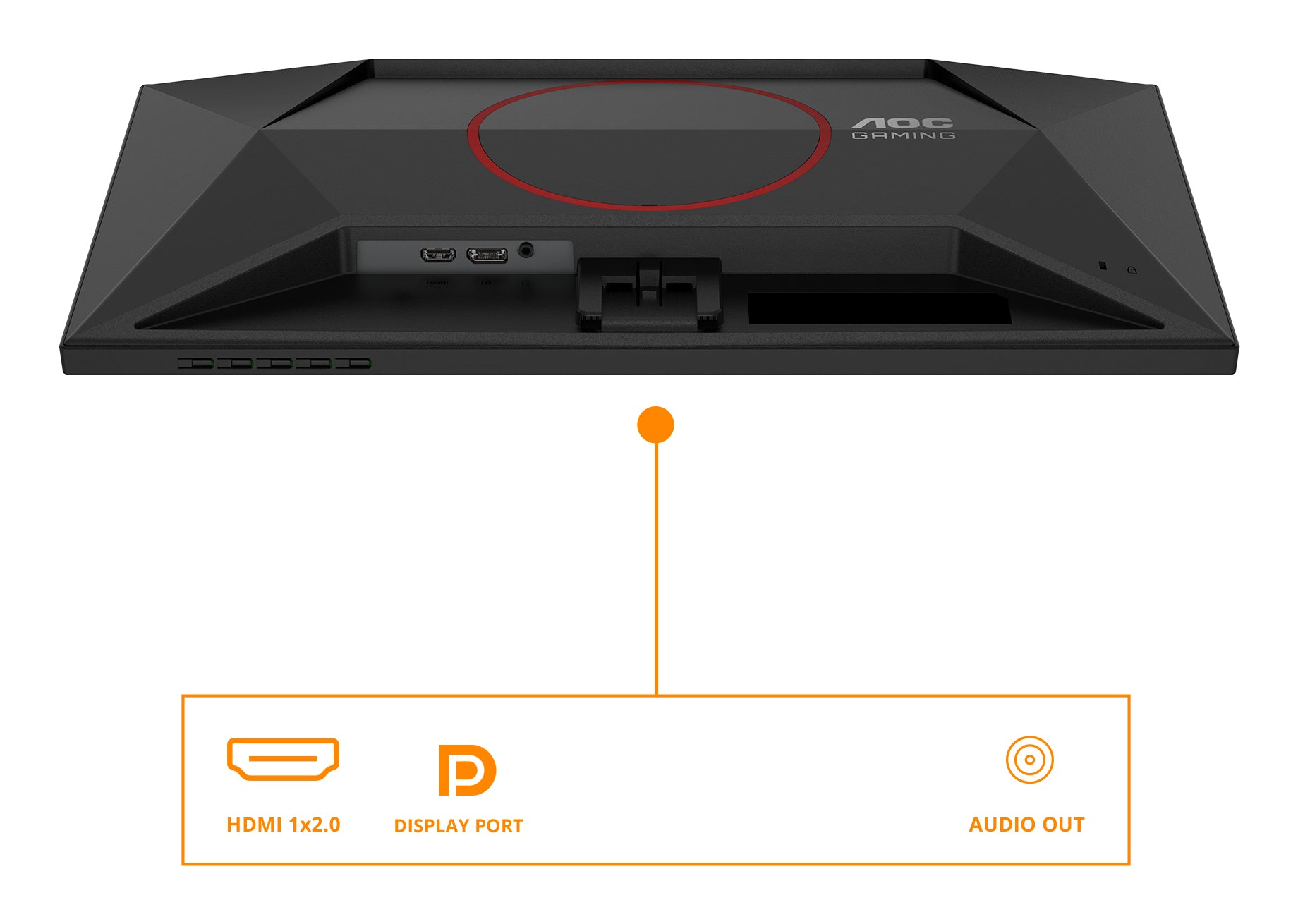 AOC G4 24G42E écran plat de PC 60,5 cm (23.8") 1920 x 1080 pixels Full HD LCD Noir